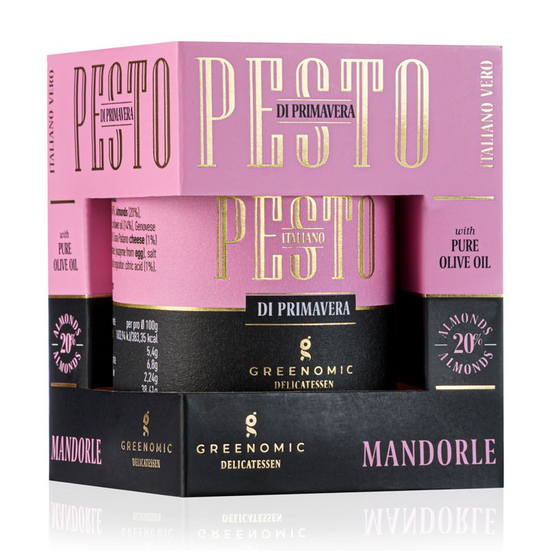 Greenomic Delikatessen - Pesto Mandorle, Di Primavera (1)