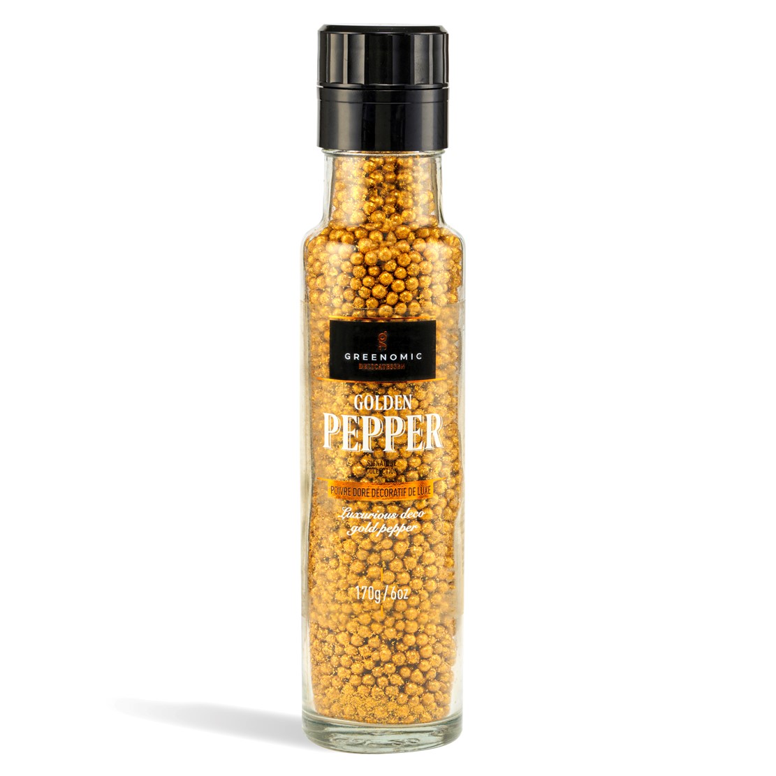 Greenomic Delikatessen - Golden Pepper Spice Mill (1)