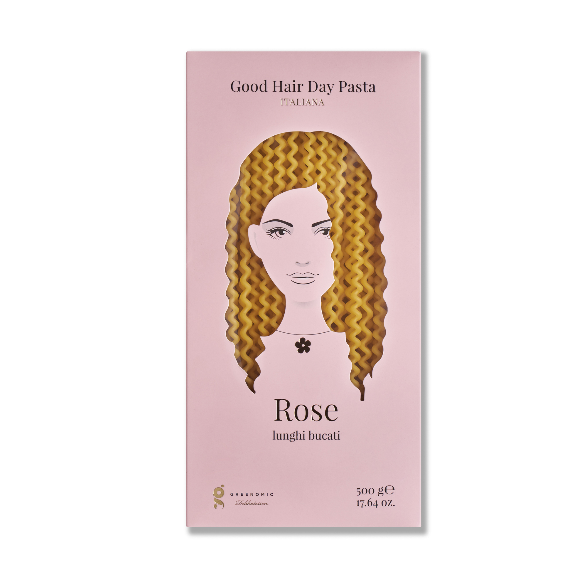 Greenomic Good Hair Day Pasta - Rose lunghi bucati