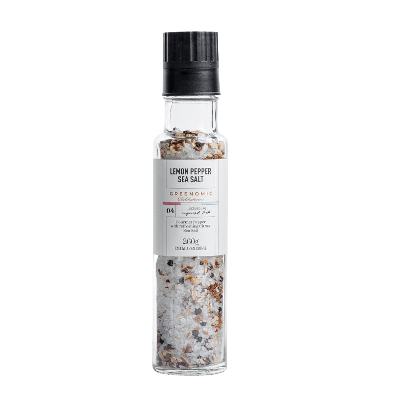 Greenomic Delikatessen - Lemon Pepper Sea Salt