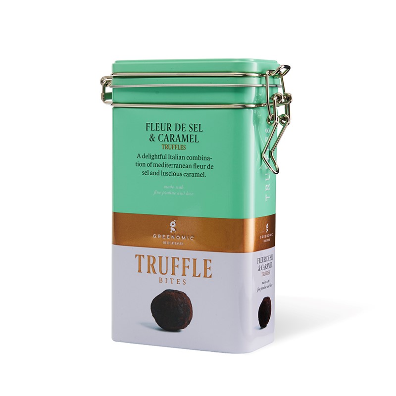 Greenomic Delikatessen - Truffles Tin Fleur De Sel & Caramel