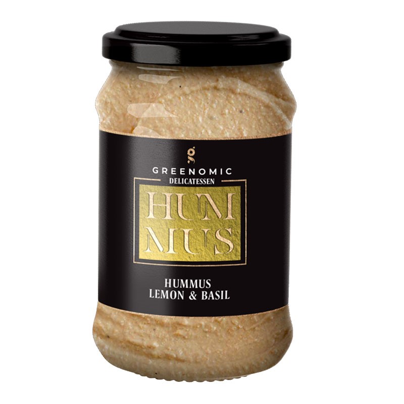 Greenomic Delikatessen - Hummus Lemon & Basil