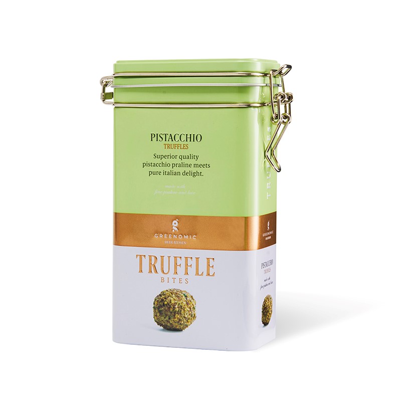 Greenomic Delikatessen - Truffles Tin Pistacchio