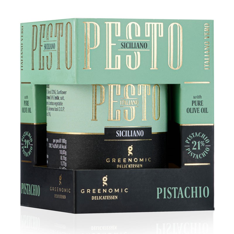Greenomic Delikatessen - Pesto Pistacchio, Siciliano (1)
