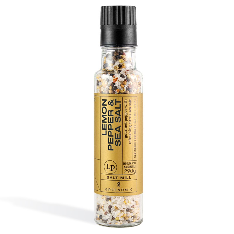 Greenomic Delikatessen - Mill Lemon Pepper & Sea Salt