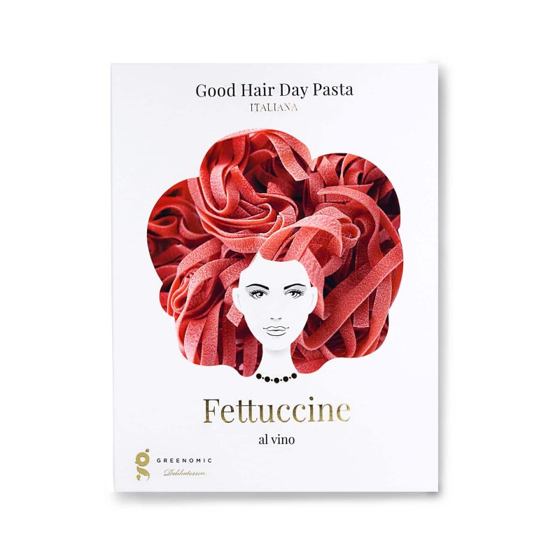 Greenomic Good Hair Day Pasta - Fettuccine al vino